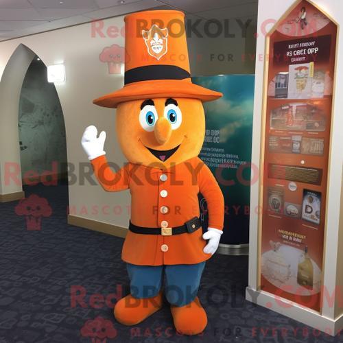 Costume De Mascotte Redbrokoly De Château Irlandais Orange Habillé ... on Productcaster.