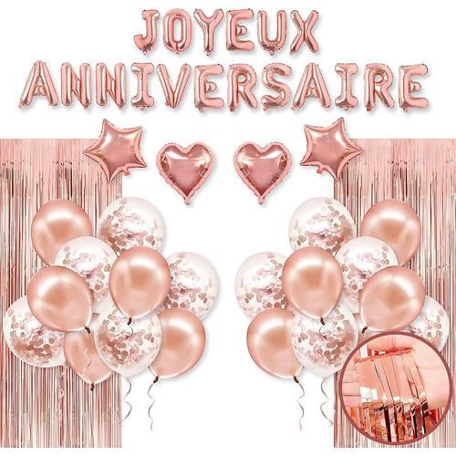 Or Rose Gold Or Rose Gold Or Rose Gold Decoration Anniversaire, Bal... on Productcaster.