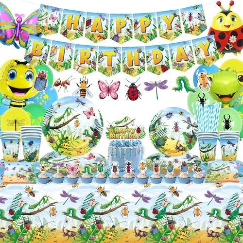 Décorations de fête d'anniversaire en forme d'insecte on Productcaster.