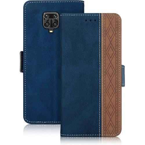 Jkcse Coque Xiaomi Redmi Note 9s/ Note 9 Pro, Haute Qualité Cuir Pu... on Productcaster.