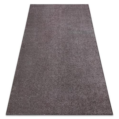 100x500 Cm Tapis - Moquette Santa Fe Marron 42 Plaine Couleur Unie on Productcaster.