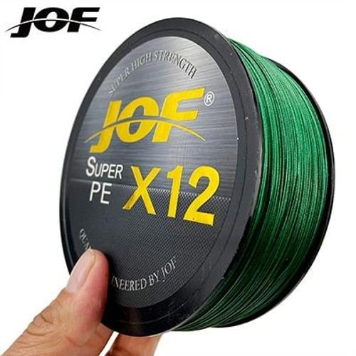 Green-100m 0.234mm 39lb -Jof 500m 300m 100m Ligne De Pêche 12 Brins... on Productcaster.