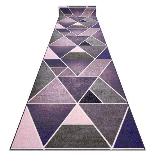 57x750 Cm Tapis De Couloir Antidérapant Triangles La Gomme Violet 5... on Productcaster.