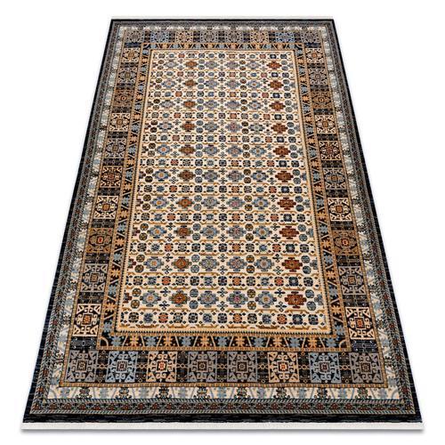 250x340 Cm Tapis Keshan Franges, Cadre Oriental 6428/53551 Beige / ... on Productcaster.