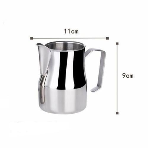 350 Ml en Acier Inoxydable Mousseur de Lait Pichet Café Tasses Guir... on Productcaster.