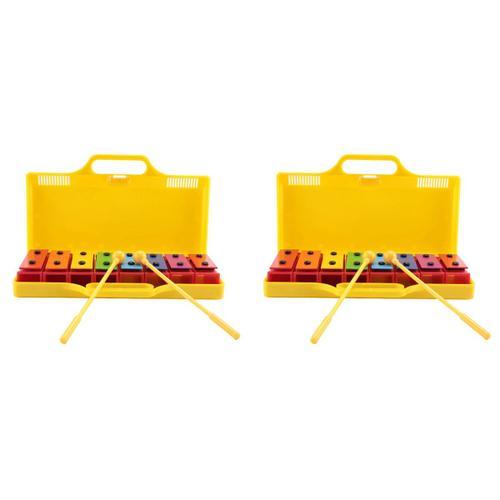 2 Ensemble Cloches De Résonateur Glockenspiel Xylophone Chromatique... on Productcaster.