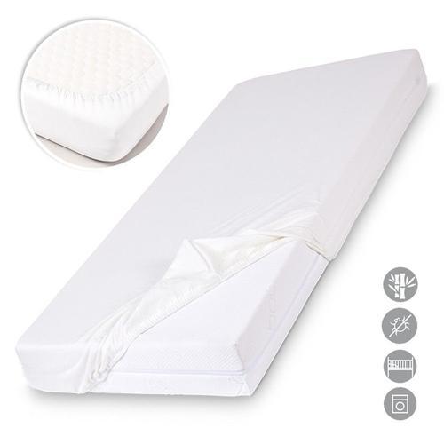 Bamboo Drap Housse Matelas Enfant Fibre Bambou Oeko-Tex 60 X 120 Cm on Productcaster.