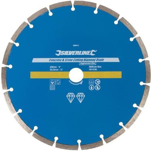 SILVERLINE Disque diamant a tronçonner le béton et la pierre on Productcaster.