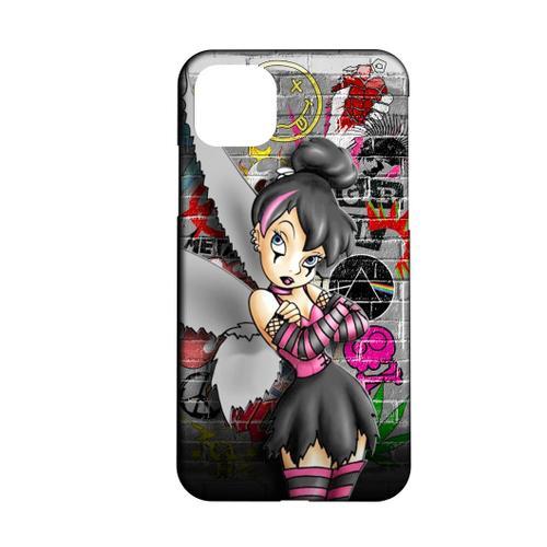 Coque Rigide Compatible Iphone 12 Pro Princesse Punk Rock Clochette... on Productcaster.