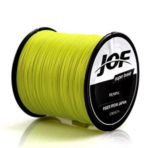 Yellow-500m 0.37mm 65lb -Fil De Pêche Tressé Pe À 9 Brins,Tissage D... on Productcaster.