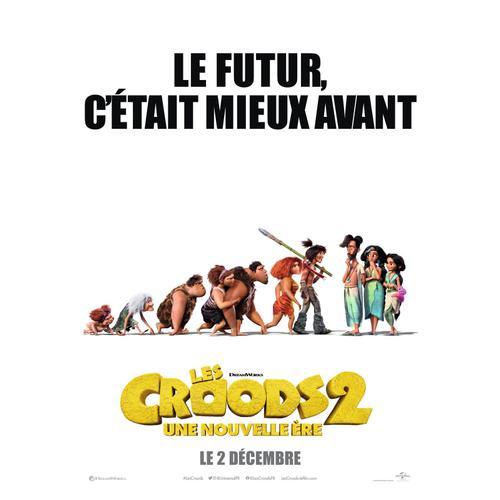 Les Croods 2 - 2020 - Le Futur C'était Mieux Avant - 40x60cm - Affi... on Productcaster.