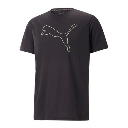 Maillot De Sport Noir Homme Puma Performance Cat on Productcaster.