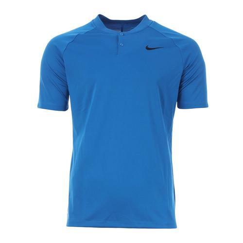 Polo De Sport Bleu Homme Nike Dry on Productcaster.