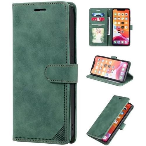 Compatible Avec Samsung Galaxy S21 Etui Portefeuille Housse En Pu C... on Productcaster.