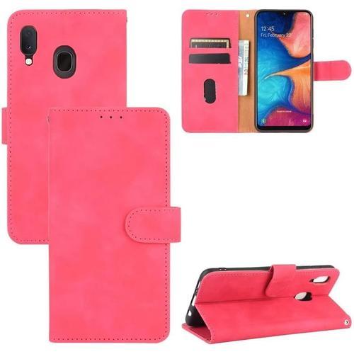 Compatible Avec Coque Samsung Galaxy A20, Portefeuille Etui Cuir Ma... on Productcaster.