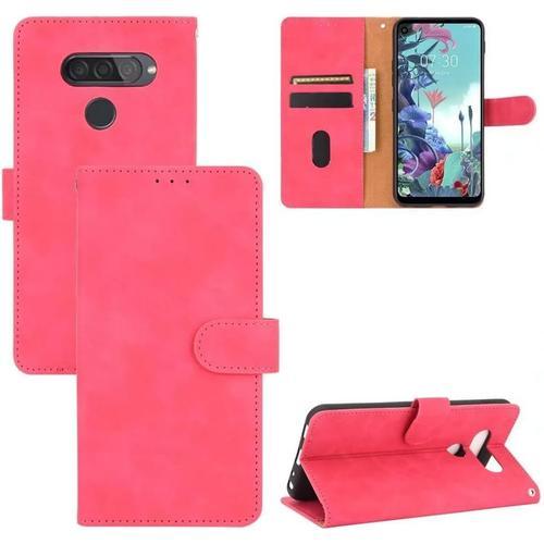 Compatible Avec Coque Lg Q70, Portefeuille Etui Cuir Magnétique Hou... on Productcaster.