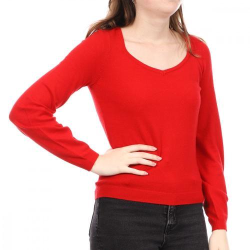 Pull Rouge Femme Vero Moda Karma on Productcaster.