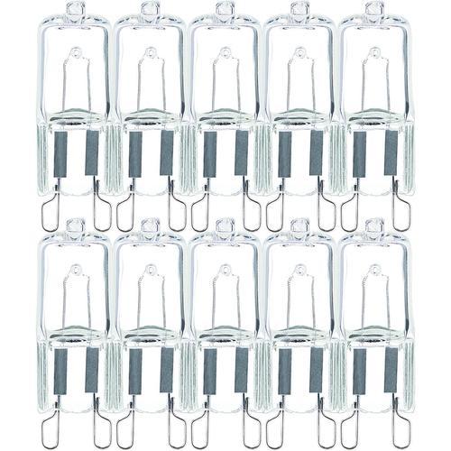 : Lot De 10 Ampoules Halogènes À Broches G9 42 W Équivalent À 56 W ... on Productcaster.