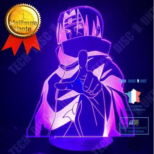 Veilleuse 3d,3d Led Veilleuse Naruto Uchiha Itachi Action Figure 7 ... on Productcaster.