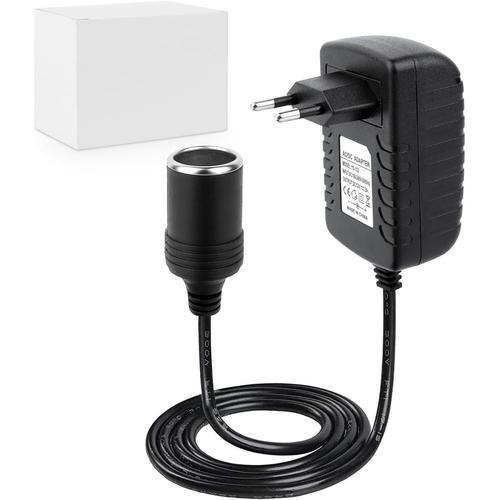 Adaptateur Allume Cigare Prise Secteur, 12V 2A Convertisseur Allume... on Productcaster.