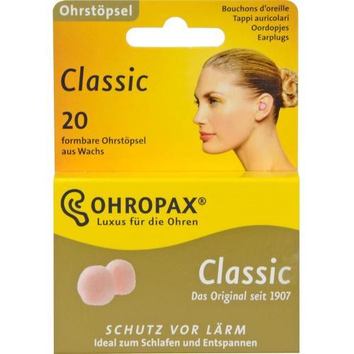 Colore OHROPAX Classique Bouchons d'oreilles, Lot De 20 on Productcaster.