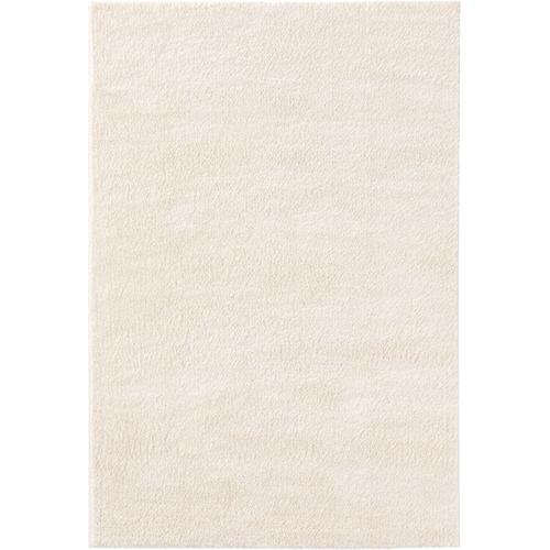 Tapis Shaggy À Poils Longs Soda Blanc 240x340 Cm - Tapis Doux Pour ... on Productcaster.