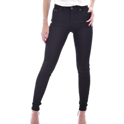 Jean Skinny Noir Femme Tommy Jeans Nora on Productcaster.