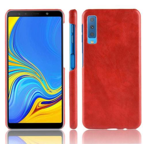 Rétro Étui Pour Samsung Galaxy A7 2018 Modèle De Litchi Rétro Houss... on Productcaster.