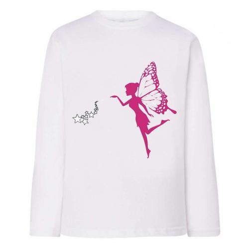 Tee Shirt Manches Longues Enfant Fille Petite Fée on Productcaster.