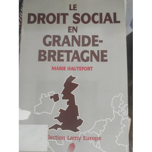 Le Droit Social En Grande-Bretagne on Productcaster.