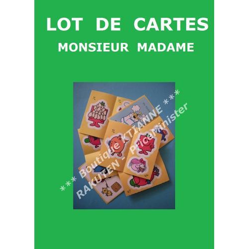 Lot De Cartes - Monsieur Madame - Collection Intermarché 2021 (Imag... on Productcaster.