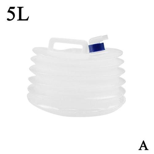 Sac À Eau Pliable, Baril Télescopique De Qualité Alimentaire 5l 10l... on Productcaster.