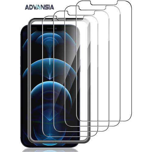 Advansia Verre Trempé Pour Iphone 12 Pro Max X4 Et Cadre D'installa... on Productcaster.