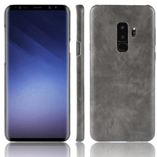 Rétro Étui Pour Samsung Galaxy S9 Modèle De Litchi Anti Éraflure Ho... on Productcaster.