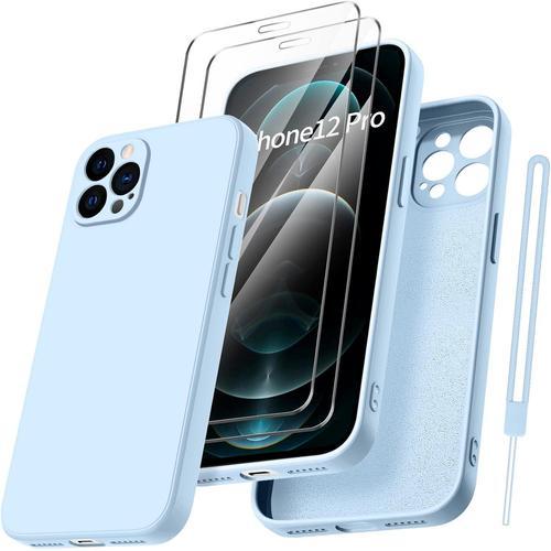 Coque Protection Caméra Pour Iphone 12 Pro Avec 2 Pièces Verre Trem... on Productcaster.