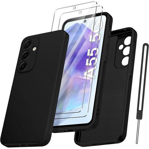 Coque Protection Caméra Pour Samsung Galaxy A55 Avec 2 Pièces Verre... on Productcaster.