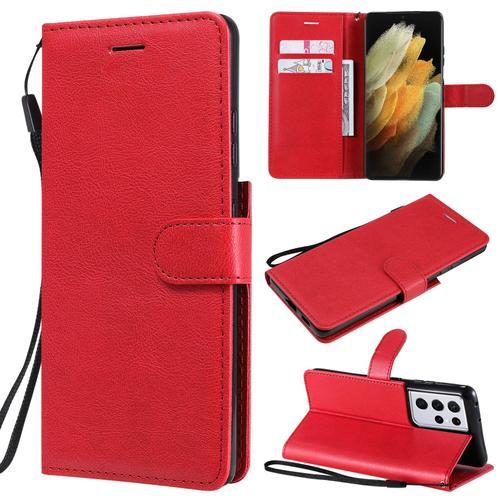 Coque Pour Samsung Galaxy S21 Ultra Rabat Clapet Case,Portefeuille ... on Productcaster.