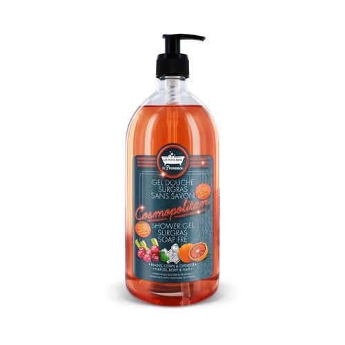 Gel Douche 1l Cocktail Cosmopolitan Les Petits Bains De Provence on Productcaster.