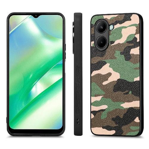 Étui Pour Realme C33 Camo Design, Liberté De Recharge Sans Fil Lége... on Productcaster.