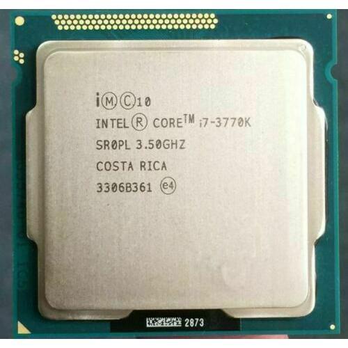 Intel Core i7 3770K 3.5Ghz 8Mo L2 Socket LGA 1155 on Productcaster.