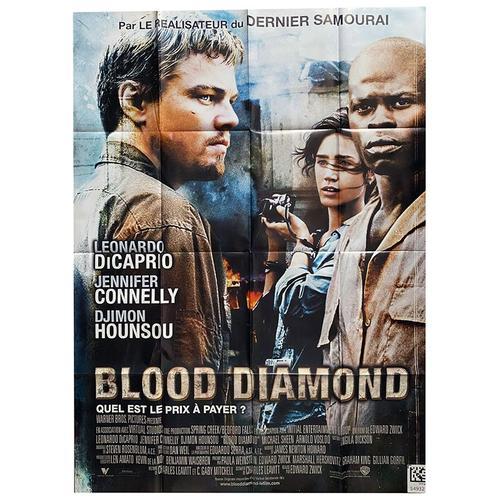 Blood Diamond - Véritable Affiche De Cinéma - Format 120x160 Cm - D... on Productcaster.