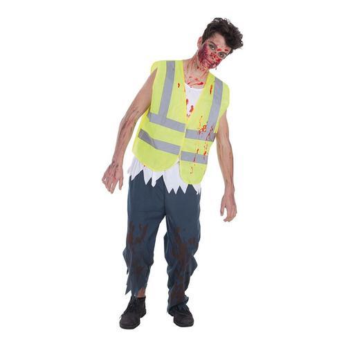 Déguisement De Pilote Zombie Avec Gilet Pour Homme on Productcaster.