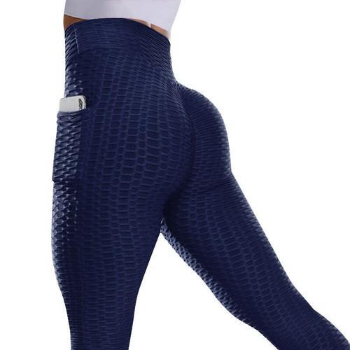 Leggings Taille Haute Avec Poche Femmes Fitness Scrunch Bout À Bout... on Productcaster.