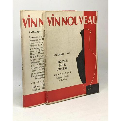 Vin Nouveau - N°8 Décembre 1955 / N°11 Avril-Mai 1956 --- Deux Volu... on Productcaster.