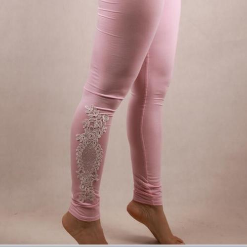 Xs 7xl Leggings Femmes Coton Dentelle Décoration Leggings 2021 Legg... on Productcaster.