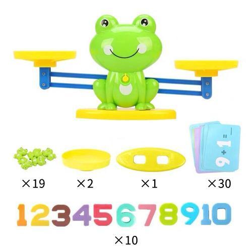 Jeu De Comptage En Forme De Grenouille, Jeu De Maths, Pour Maternel... on Productcaster.