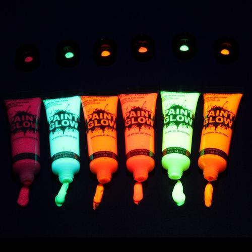 Lot De 5 Peintures Fluorescentes Pour Le Visage Et Le Corps, Pour F... on Productcaster.