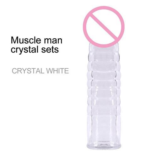 Cristal - Élastique Pénis Extender Préservatifs Réutilisables Pénis... on Productcaster.