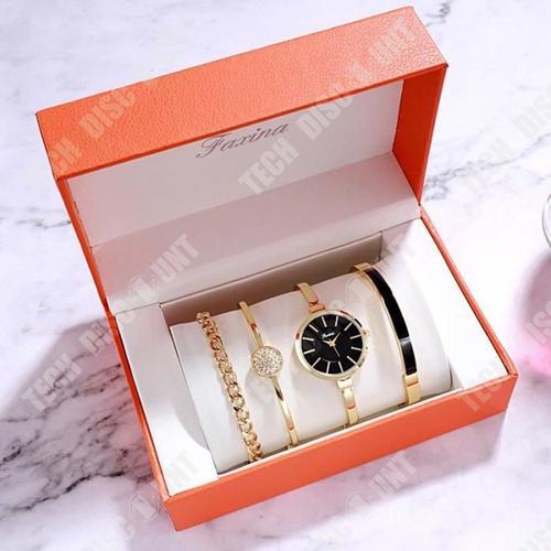 Coffret Montre Cadeau Femme Fille - Montre Coffret De Marque De Lux... on Productcaster.