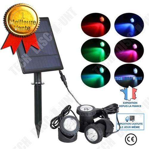 Lot De 3 Spots Led/ Set De 3 Spots Led Rvb Solaires D'extérieur Pou... on Productcaster.